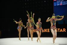 В Баку стартовали соревнования 39-го чемпионата Европы по художественной гимнастике (ФОТО)