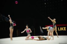 В Баку стартовали соревнования 39-го чемпионата Европы по художественной гимнастике (ФОТО)