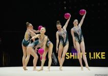 В Баку стартовали соревнования 39-го чемпионата Европы по художественной гимнастике (ФОТО)
