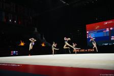 В Баку стартовали соревнования 39-го чемпионата Европы по художественной гимнастике (ФОТО)