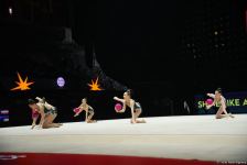 В Баку стартовали соревнования 39-го чемпионата Европы по художественной гимнастике (ФОТО)