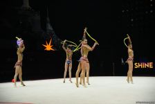 В Баку стартовали соревнования 39-го чемпионата Европы по художественной гимнастике (ФОТО)
