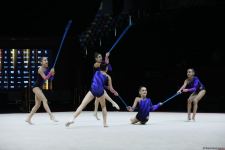 Юниорская команда Азербайджана в групповых упражнениях прошла в два финала ЧЕ по художественной гимнастике (ФОТО)