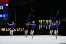 Юниорская команда Азербайджана в групповых упражнениях прошла в два финала ЧЕ по художественной гимнастике (ФОТО)