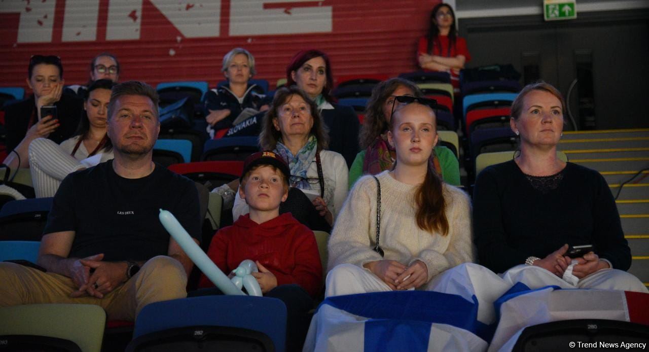 В Баку стартовали соревнования 39-го чемпионата Европы по художественной гимнастике (ФОТО)