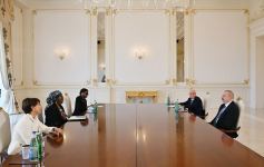 Президент Ильхам Алиев принял генерального секретаря Международной организации гражданской обороны (ФОТО)