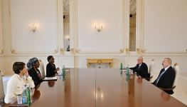 Президент Ильхам Алиев принял генерального секретаря Международной организации гражданской обороны (ФОТО)