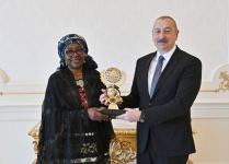 Президент Ильхам Алиев принял генерального секретаря Международной организации гражданской обороны (ФОТО)