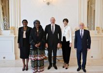 Президент Ильхам Алиев принял генерального секретаря Международной организации гражданской обороны (ФОТО)