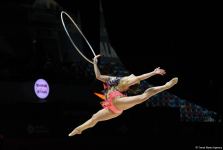 Захватывающие программы гимнасток и восторг публики - лучшие моменты второго дня чемпионата Европы в Баку (ФОТО)