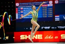 В Баку стартовал третий день соревнований 39-го чемпионата Европы по художественной гимнастике (ФОТО)