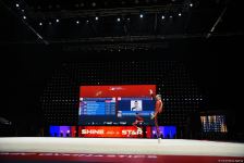 В Баку стартовал третий день соревнований 39-го чемпионата Европы по художественной гимнастике (ФОТО)