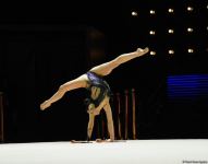 В Баку стартовал третий день соревнований 39-го чемпионата Европы по художественной гимнастике (ФОТО)