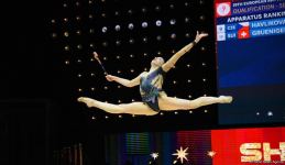В Баку стартовал третий день соревнований 39-го чемпионата Европы по художественной гимнастике (ФОТО)