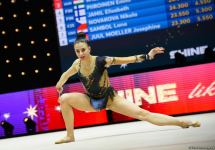 В Баку стартовал третий день соревнований 39-го чемпионата Европы по художественной гимнастике (ФОТО)
