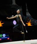 В Баку стартовал третий день соревнований 39-го чемпионата Европы по художественной гимнастике (ФОТО)