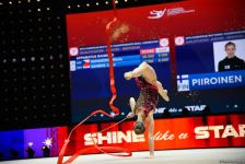 В Баку стартовал третий день соревнований 39-го чемпионата Европы по художественной гимнастике (ФОТО)