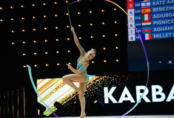 Fourth day of 39th European Championship in Rhythmic Gymnastics in Baku kicks off (PHOTO)