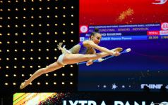 Мастерство и сила воли: лучшие моменты финала индивидуального многоборья на чемпионате Европы в Баку (ФОТО)