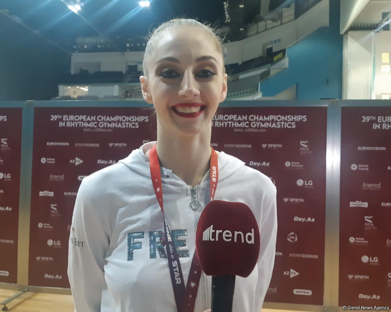 Восхищена организацией чемпионата Европы в Баку – победительница соревнований