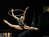 В Баку стартовал заключительный день соревнований 39-го чемпионата Европы по художественной гимнастике – пять финалов азербайджанских граций (ФОТО)