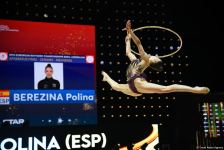 В Баку стартовал заключительный день соревнований 39-го чемпионата Европы по художественной гимнастике – пять финалов азербайджанских граций (ФОТО)