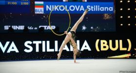 В Баку стартовал заключительный день соревнований 39-го чемпионата Европы по художественной гимнастике – пять финалов азербайджанских граций (ФОТО)