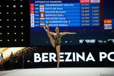 В Баку стартовал заключительный день соревнований 39-го чемпионата Европы по художественной гимнастике – пять финалов азербайджанских граций (ФОТО)