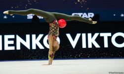 В Баку стартовал заключительный день соревнований 39-го чемпионата Европы по художественной гимнастике – пять финалов азербайджанских граций (ФОТО)