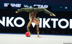 В Баку стартовал заключительный день соревнований 39-го чемпионата Европы по художественной гимнастике – пять финалов азербайджанских граций (ФОТО)