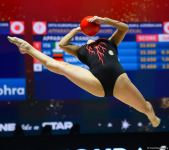 В Баку стартовал заключительный день соревнований 39-го чемпионата Европы по художественной гимнастике – пять финалов азербайджанских граций (ФОТО)