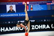 В Баку стартовал заключительный день соревнований 39-го чемпионата Европы по художественной гимнастике – пять финалов азербайджанских граций (ФОТО)