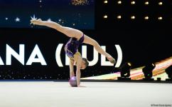 В Баку стартовал заключительный день соревнований 39-го чемпионата Европы по художественной гимнастике – пять финалов азербайджанских граций (ФОТО)