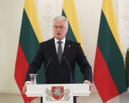 Президент Ильхам Алиев и Президент Гитанас Науседа выступили с заявлениями для прессы (ФОТО/ВИДЕО)