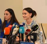 Мы наслаждаемся победой на чемпионатe Европы – азербайджанские гимнастки и их наставники (ФОТО)