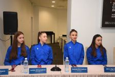 Мы наслаждаемся победой на чемпионатe Европы – азербайджанские гимнастки и их наставники (ФОТО)