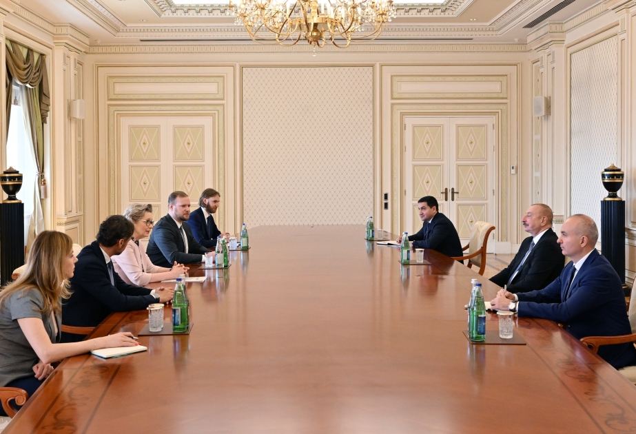 Президент Ильхам Алиев принял председателя Парламентской ассамблеи ОБСЕ