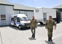 Президент Ильхам Алиев принял участие в открытии военного госпиталя в Кяльбаджаре (ФОТО/ВИДЕО)