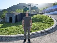 Президент Ильхам Алиев открыл вывески на пересечении улиц Гейдара Алиева, Победы и 28 Мая в городе Лачин (ФОТО/ВИДЕО)