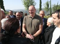 President Ilham Aliyev participates in number of events in Lachin city (PHOTO)