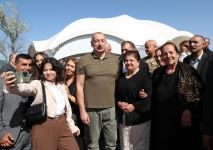 President Ilham Aliyev participates in number of events in Lachin city (PHOTO)