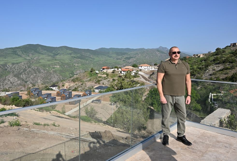 President Ilham Aliyev participates in number of events in Lachin city (PHOTO)