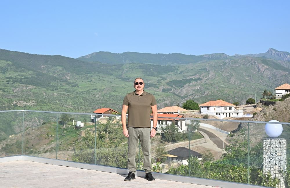 President Ilham Aliyev participates in number of events in Lachin city (PHOTO)