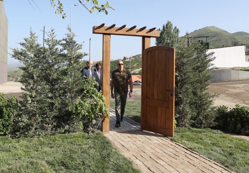 President Ilham Aliyev participates in number of events in Lachin city (PHOTO)