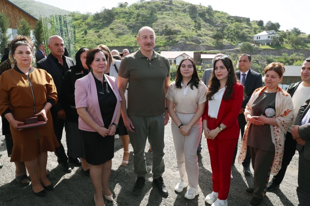 President Ilham Aliyev participates in number of events in Lachin city (PHOTO)