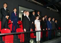 Президент Ильхам Алиев и Первая леди Мехрибан Алиева приняли участие в церемонии открытия 26-го чемпионата мира по таэквондо в Баку (ФОТО/ВИДЕО)