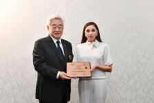 Президент Ильхам Алиев и Первая леди Мехрибан Алиева приняли участие в церемонии открытия 26-го чемпионата мира по таэквондо в Баку (ФОТО/ВИДЕО)