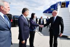 Президент Ильхам Алиев прибыл с визитом в Молдову (ФОТО/ВИДЕО)