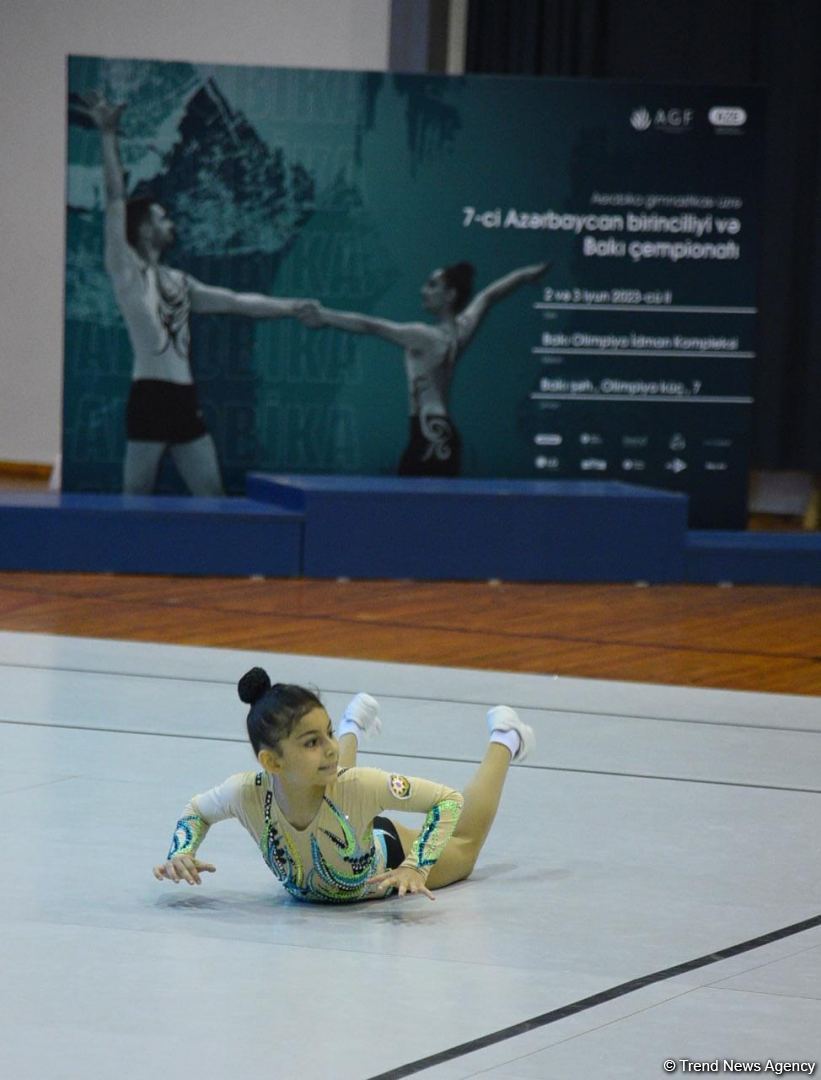 В Баку стартовали 7-е первенство Азербайджана и чемпионат Баку по аэробной гимнастике (ФОТО)