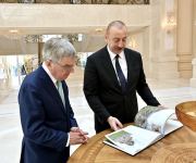 Президент Ильхам Алиев принял президента Международного Олимпийского комитета (ФОТО/ВИДЕО)